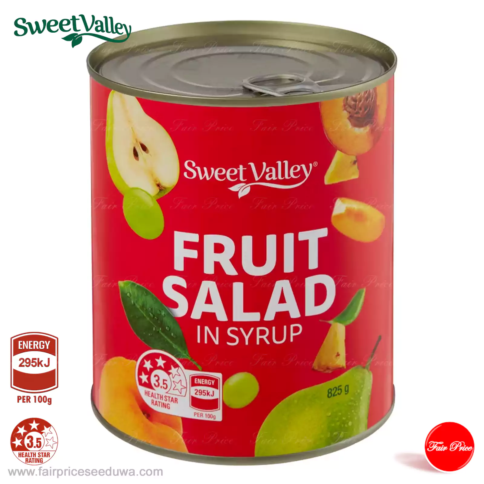 Sweet Valley Fruit Salad in Syrup 825g - Image 2
