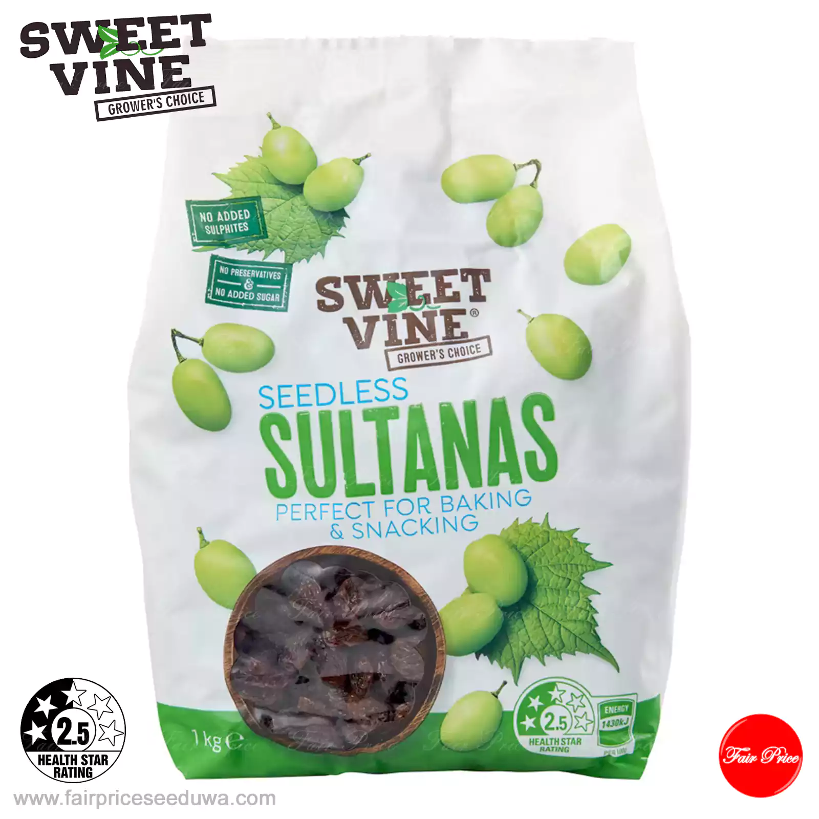 Sweet Vine Sultans 1kg - Image 2