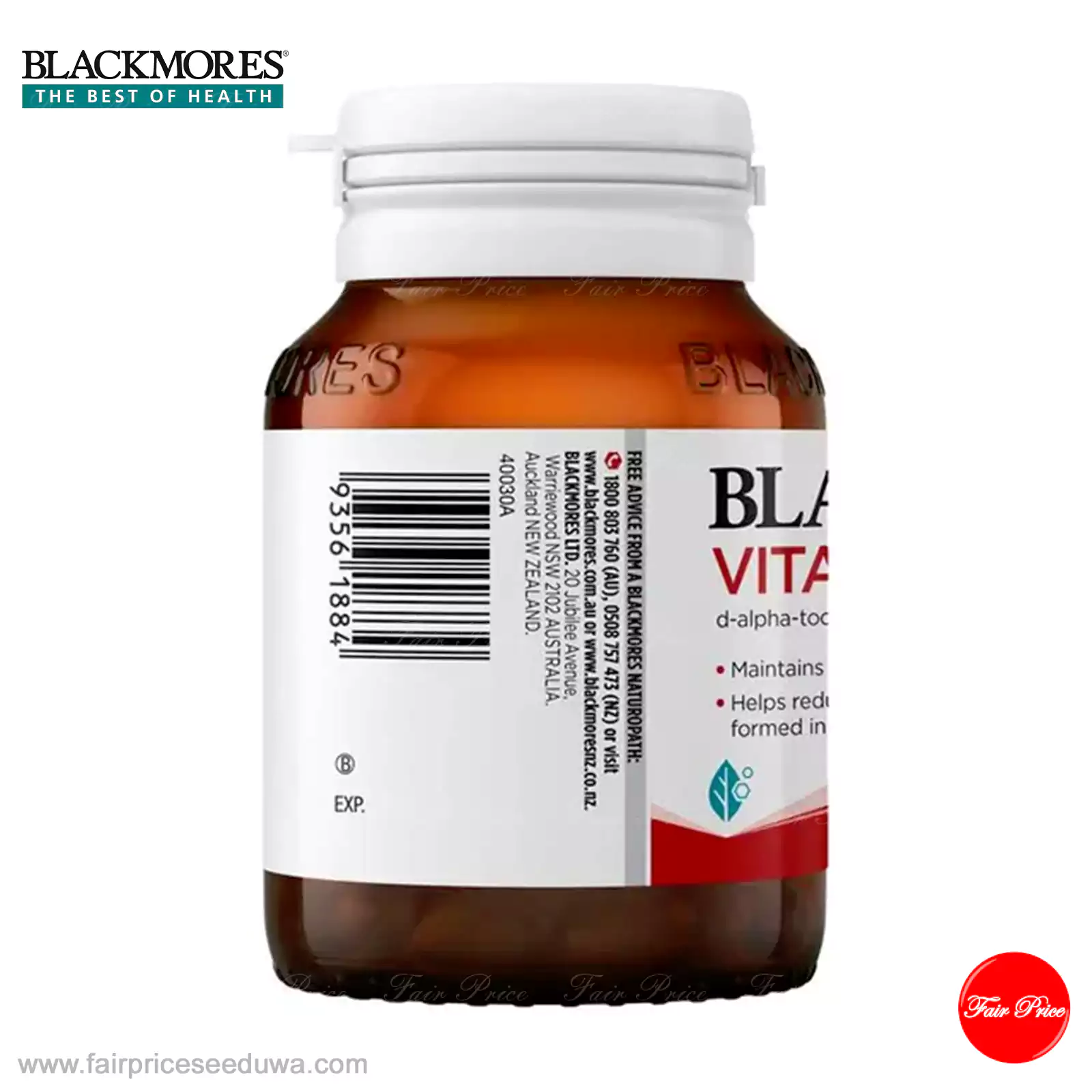 Blackmores Vitamin E 250IU 50 Capsules - Image 10