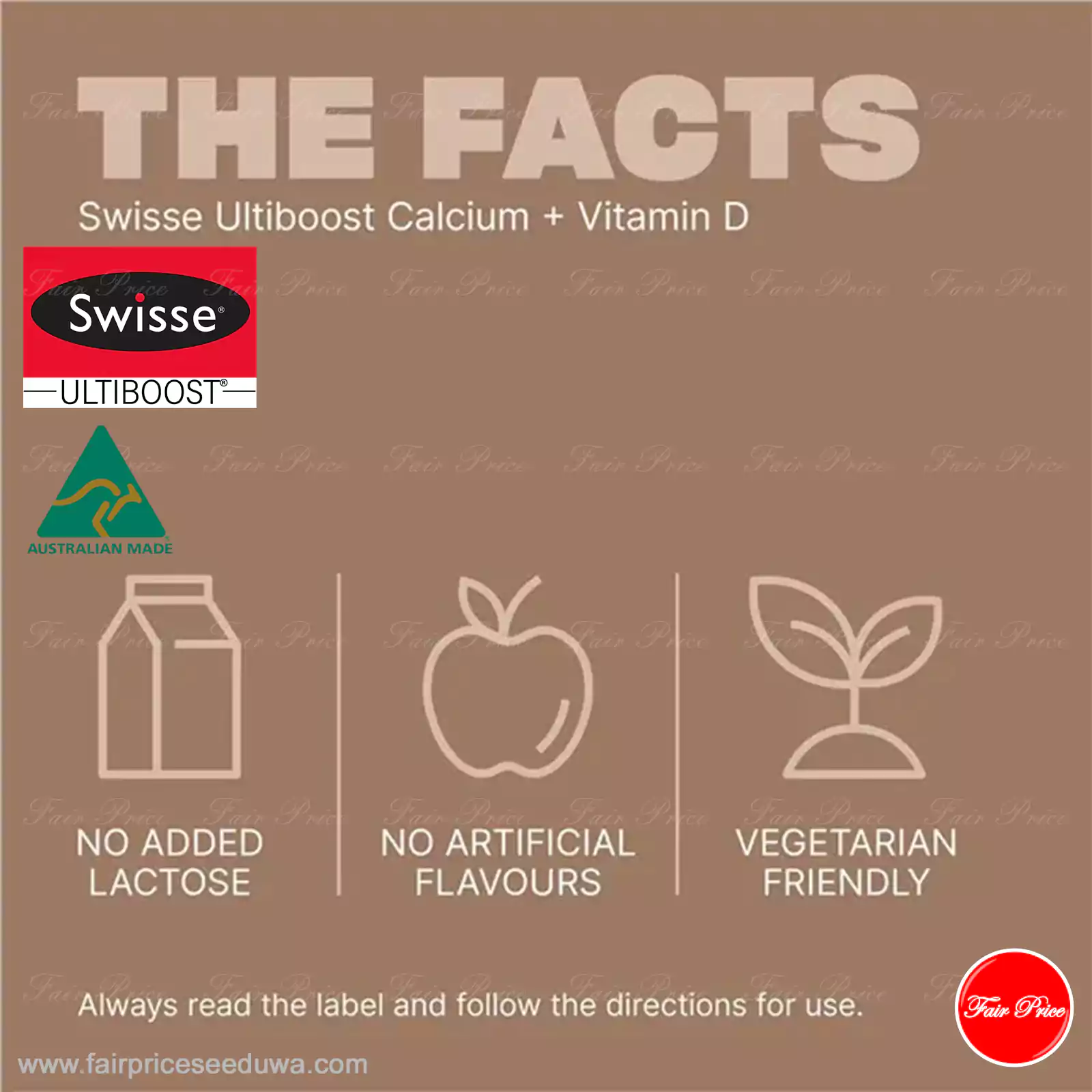 Swisse Ultiboost Calcium + Vitamin D 150 Tablets - Image 6