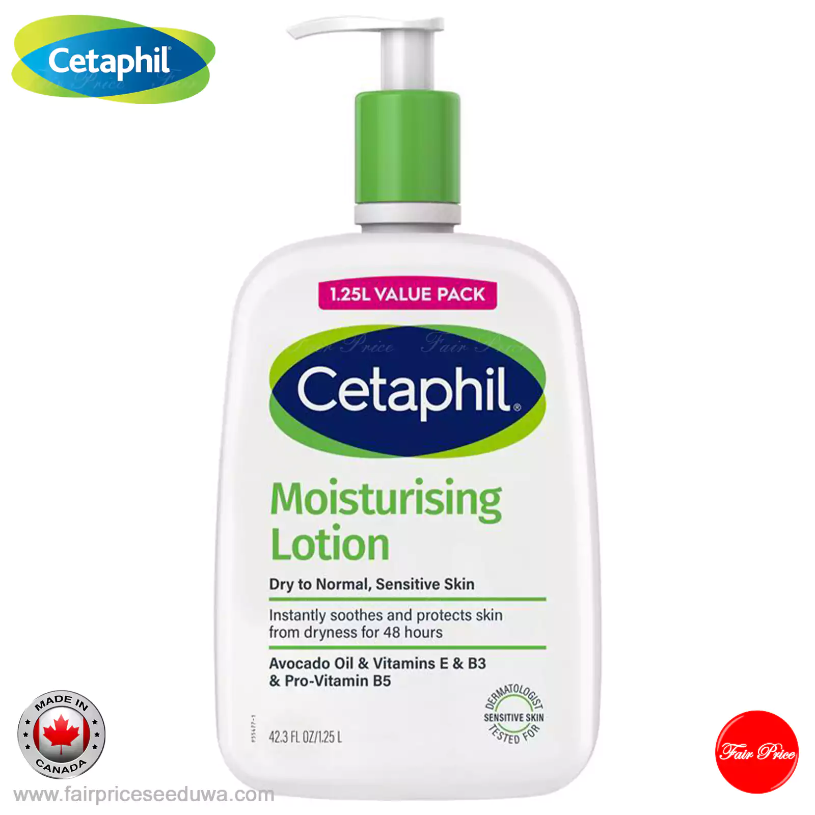 Cetaphil Moisturising Lotion 1.25L - Image 2