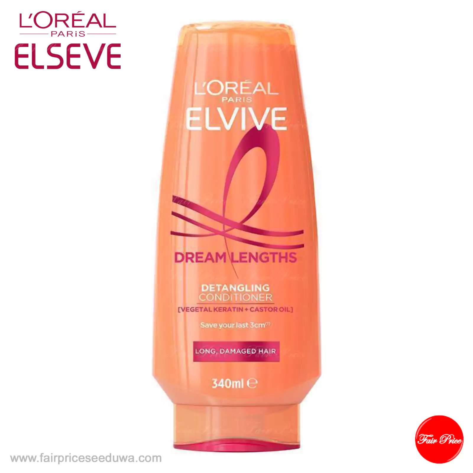 LOreal Elvive Dream Long Shampoo and Conditioner 340ml (Set) - Image 3