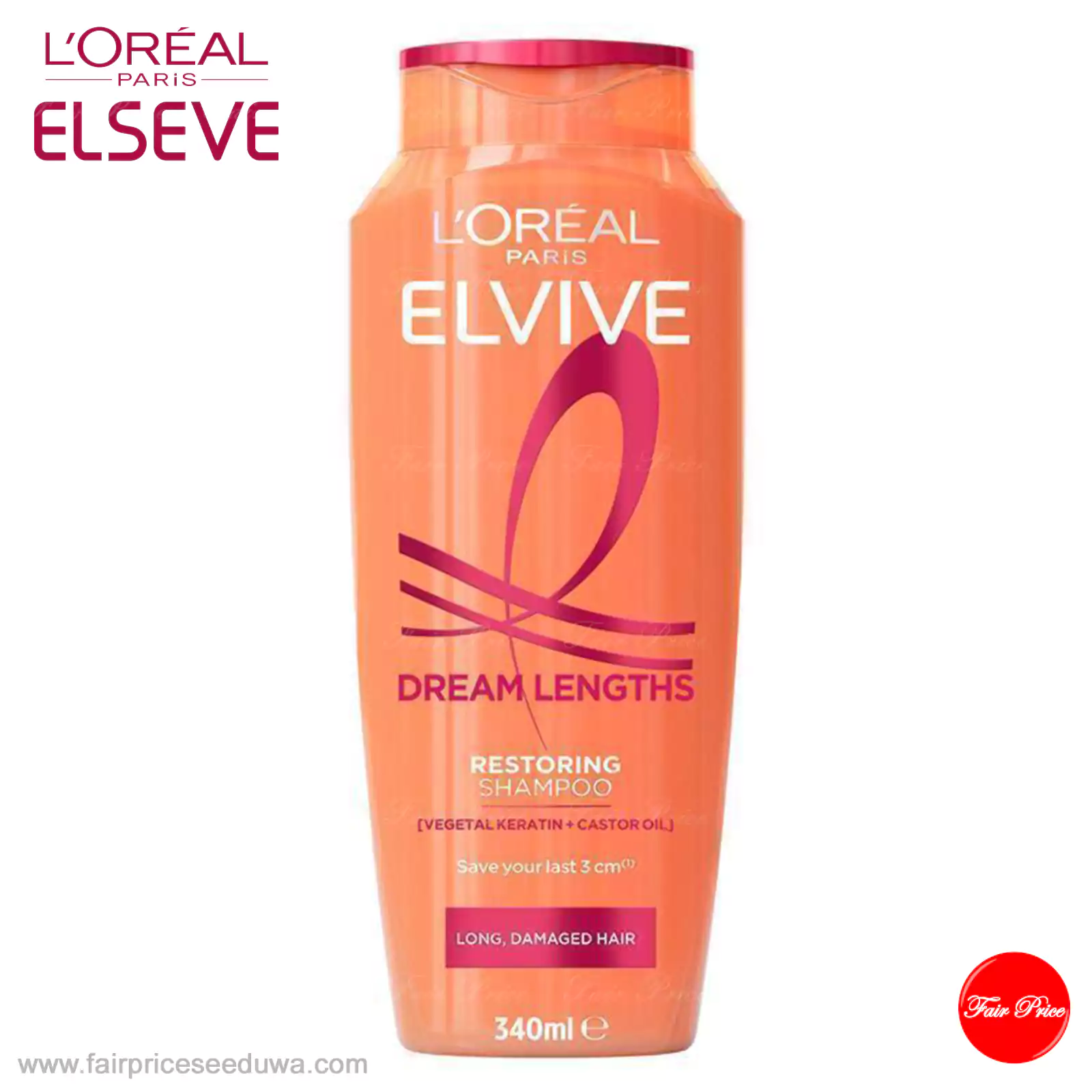 LOreal Elvive Dream Long Shampoo and Conditioner 340ml (Set) - Image 2
