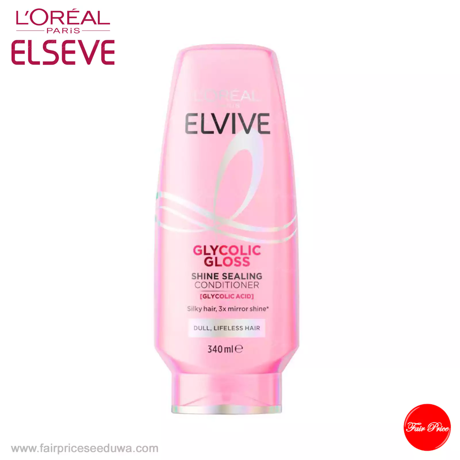 LOreal Paris Elvive Glycolic Gloss Core Conditioner 340mL - Image 2
