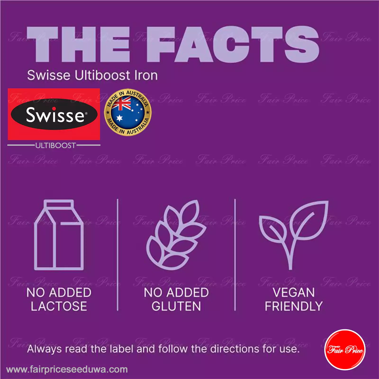 Swisse Ultiboost Iron 30 Tablets - Image 6