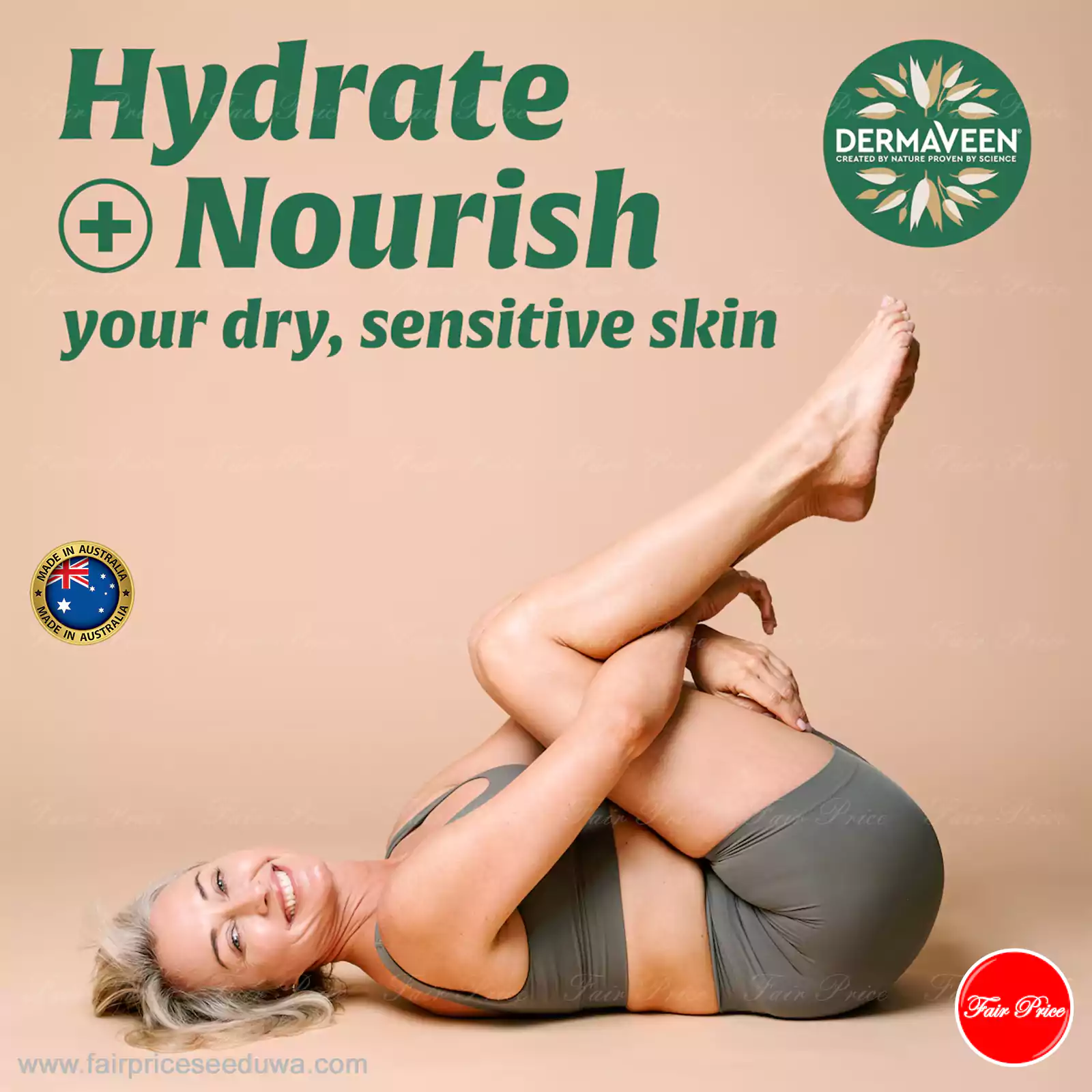 Dermaveen Extra Hydration Gentle Soap Free Wash 1L - Image 6