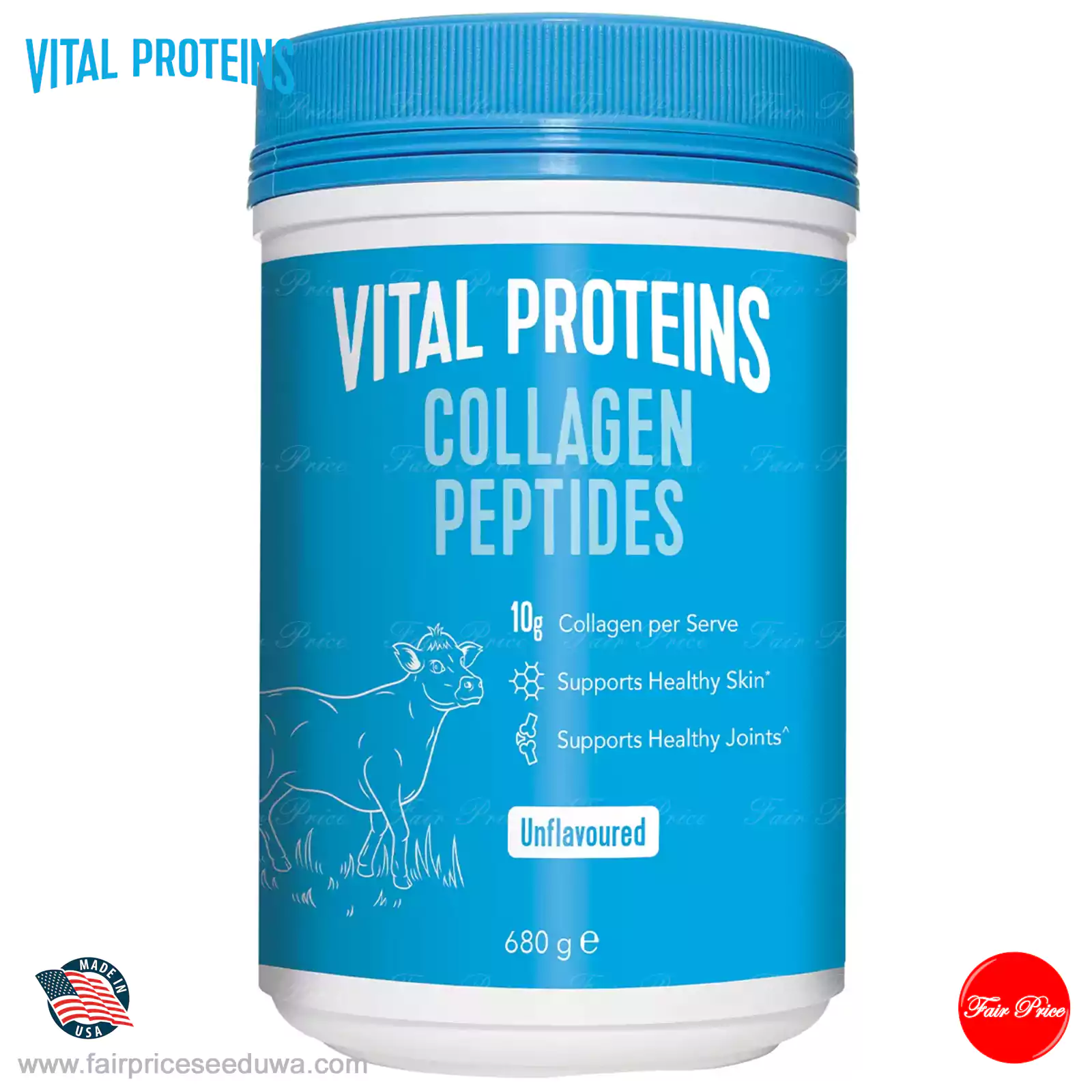 Vital Proteins Collagen Peptides Unflavoured 680g - Image 2