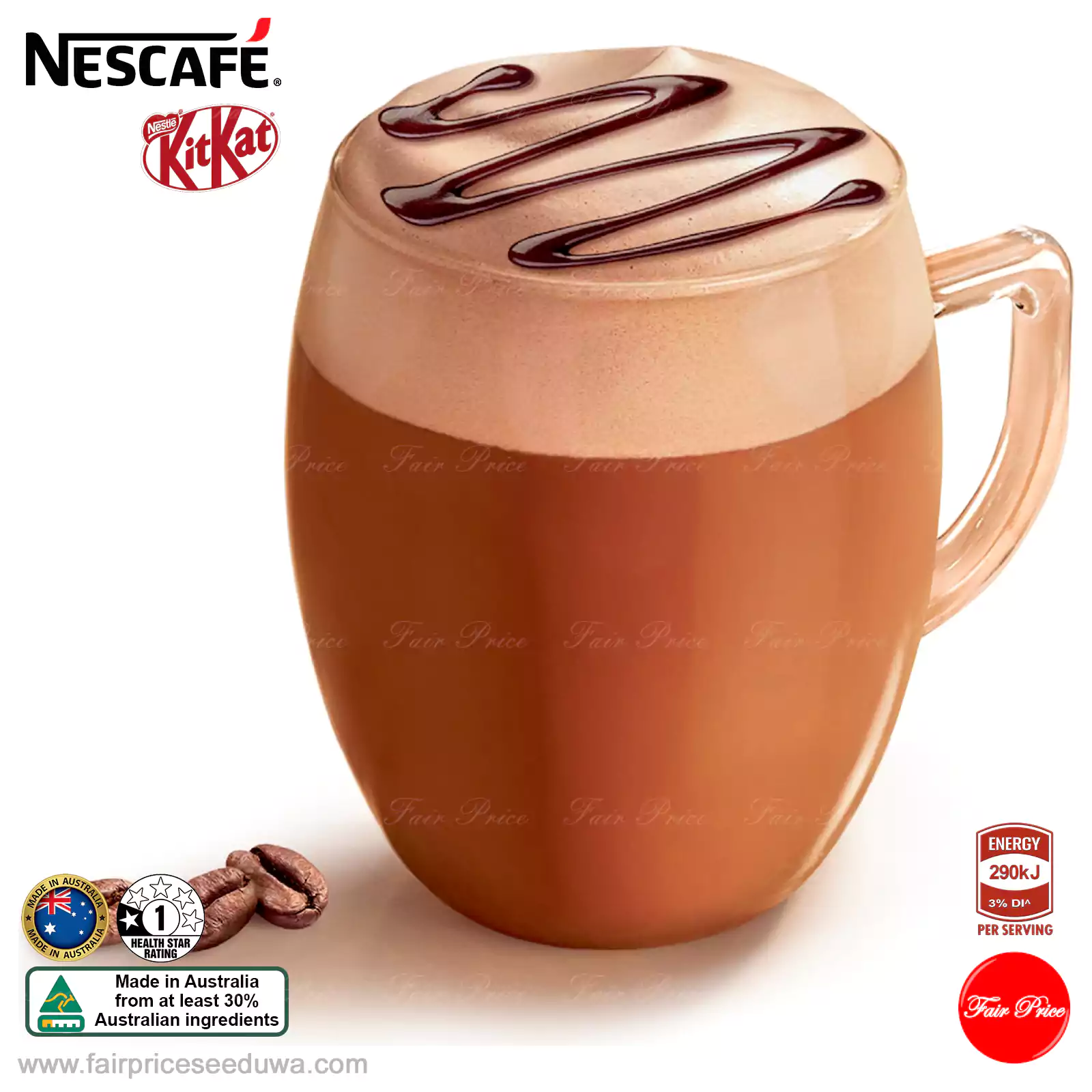Nescafe Kit Kat Mocha Coffee Sachets 8 pack - Image 5