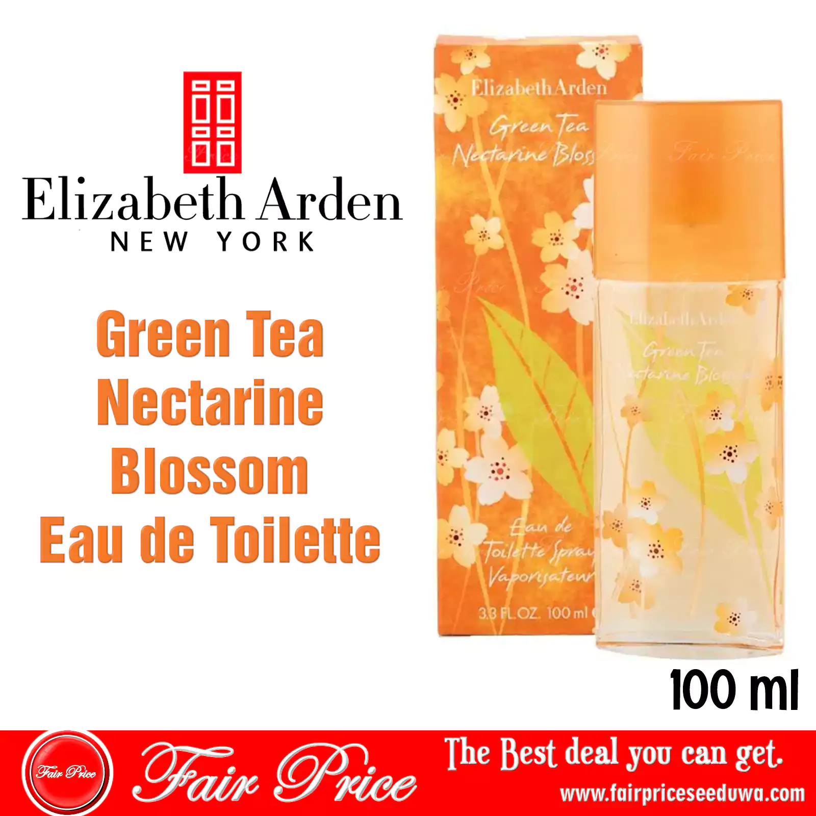 Elizabeth Arden Green Tea Nectarine Blossom Eau de Toilette 100ml